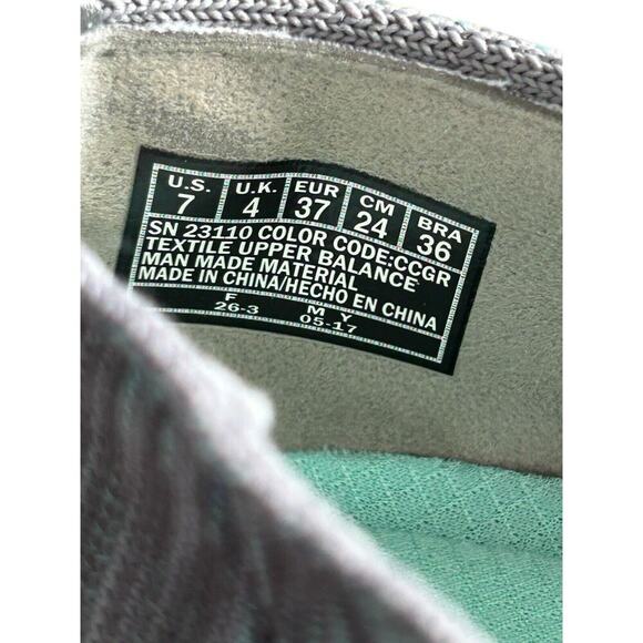 Skechers Empress Size 7 Classic Fit Air Cooled Memory Foam Green & Gray Slip Ons - Picture 5 of 6